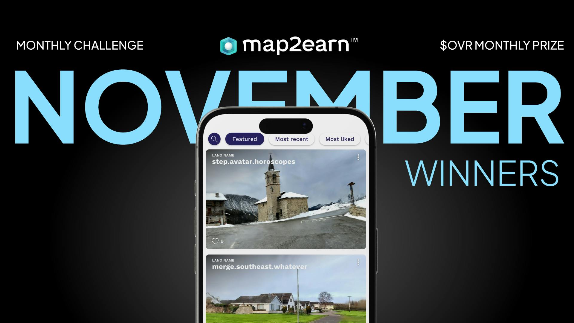 OVER Mapper Challenge – November winners