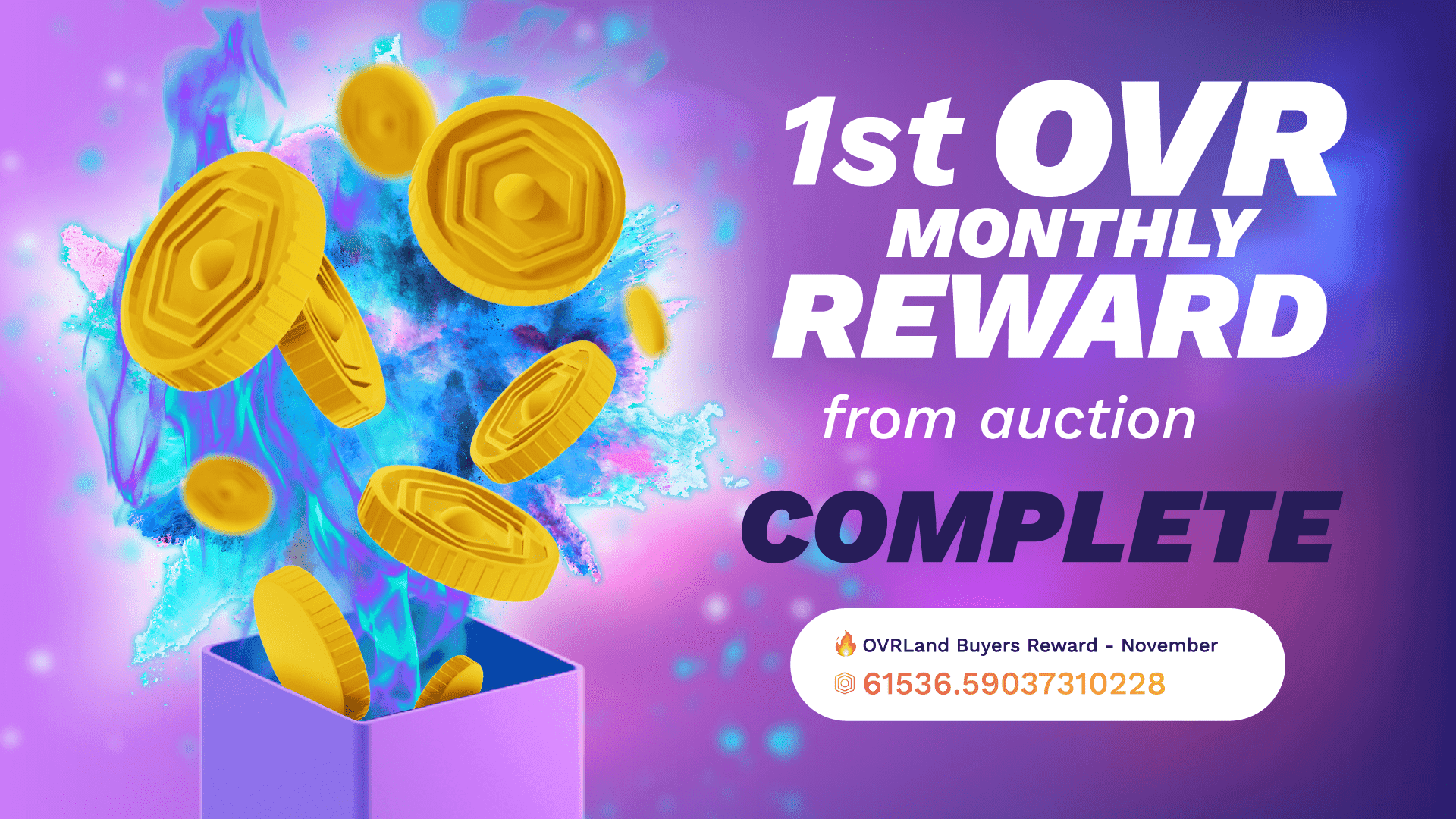 OVR Rewards Lucky November OVRLand Buyers